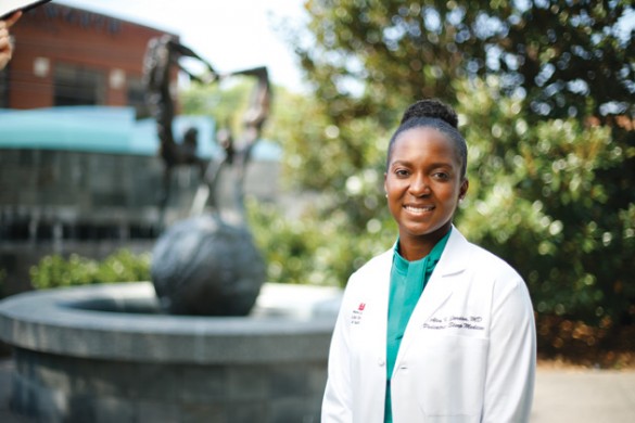 Atia Jordan, assistant professor of clinical pediatrics (John Russell/Vanderbilt)
