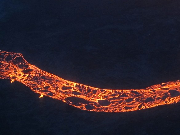 lava rivers