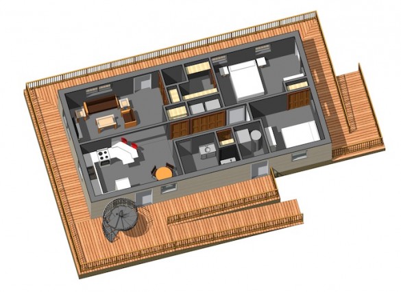 Solar Decathlon floor plan