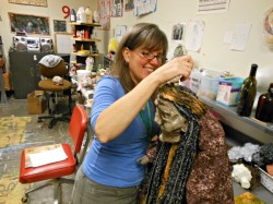 Mary Tanner Bailey and puppet