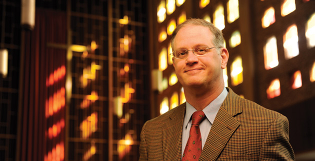 James Hudnut-Beumler will step down as dean of Vanderbilt Divinity School June 30. (John Russell/Vanderbilt)