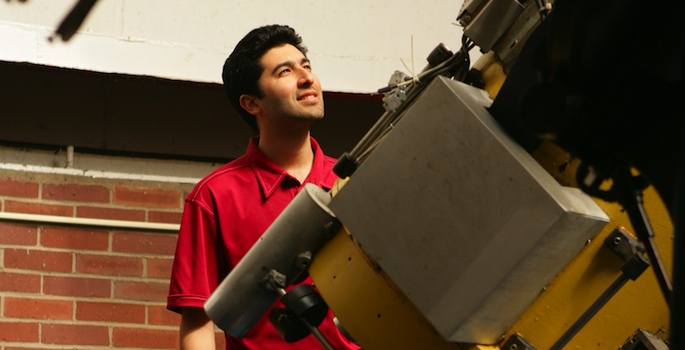 Keivan Stassun at Dyer Observatory
