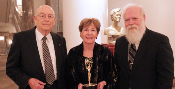 L-r: Frank Grisham, Connie Vinita Dowell and John Lynch. (Steve Green/Vanderbilt)