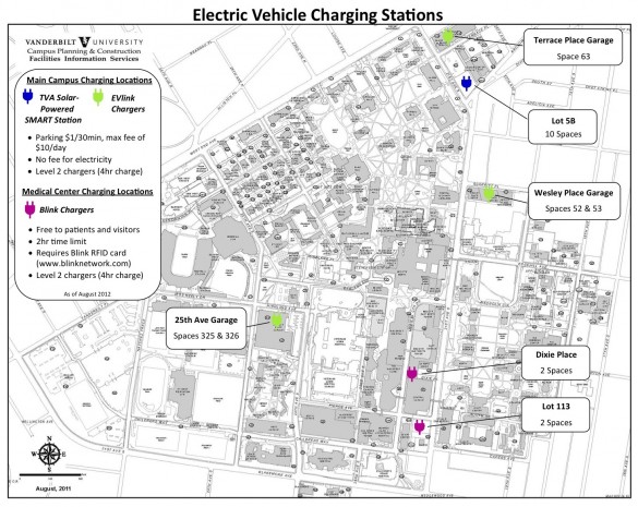 Vanderbilt doubles on-campus electric vehicle charging capacity ...