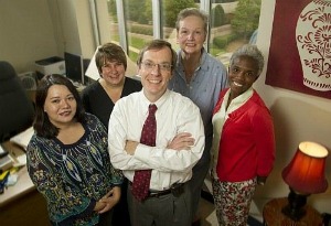 Timothy Sterling with TB study colleagues