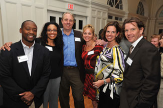 David Whitfield, April Whitfield, Rodes Hart Jr., Page Hart,  Patti Smallwood and Brian Smallwood  