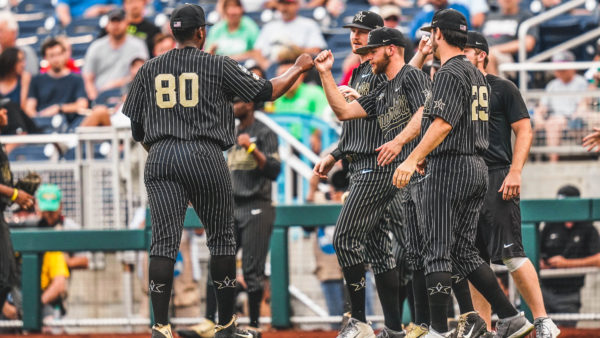 Shop Vanderbilt Pinstripe Baseball Jersey