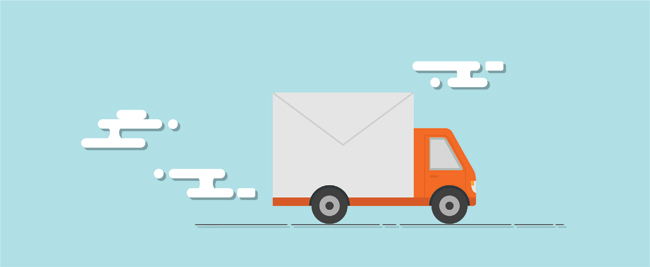 Microsoft Office 365 truck illustration