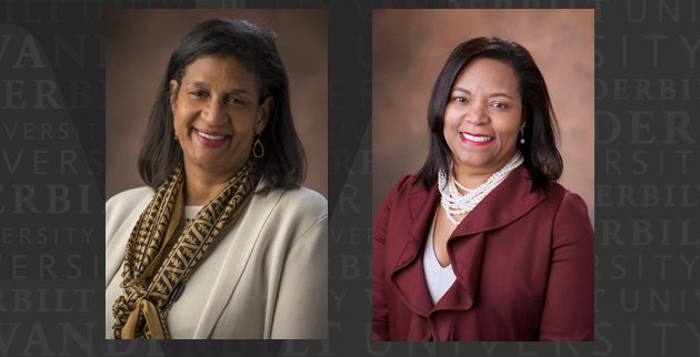 Gail Williams and Consuelo Wilkins, 2019 inductees for the Academy for Women of Achievement (Vanderbilt University)
