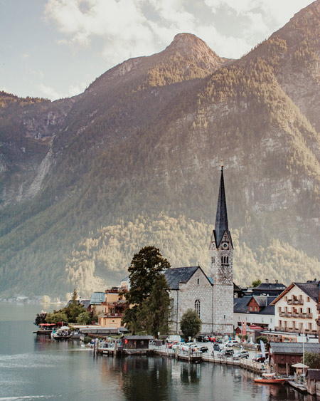 “Village of Hallstatt, Austria” by Johnathan Guo