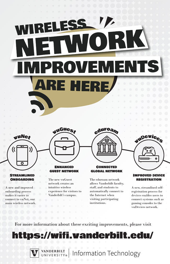 VUIT Wi-Fi improvements flyer