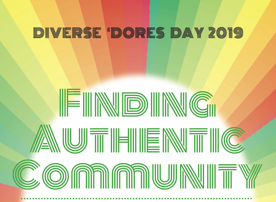 Graphic showing the Diverse 'Dores Day poster
