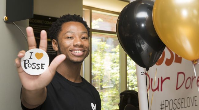 A celebration was held on Friday, Aug. 30 for the Posse Scholars program at Vanderbilt which celebrates its 30th anniversary this year. (Susan Urmy/Vanderbilt)