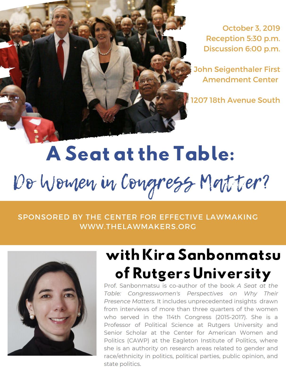 Political scientist Kira Sanbonmatsu to deliver talk on women in