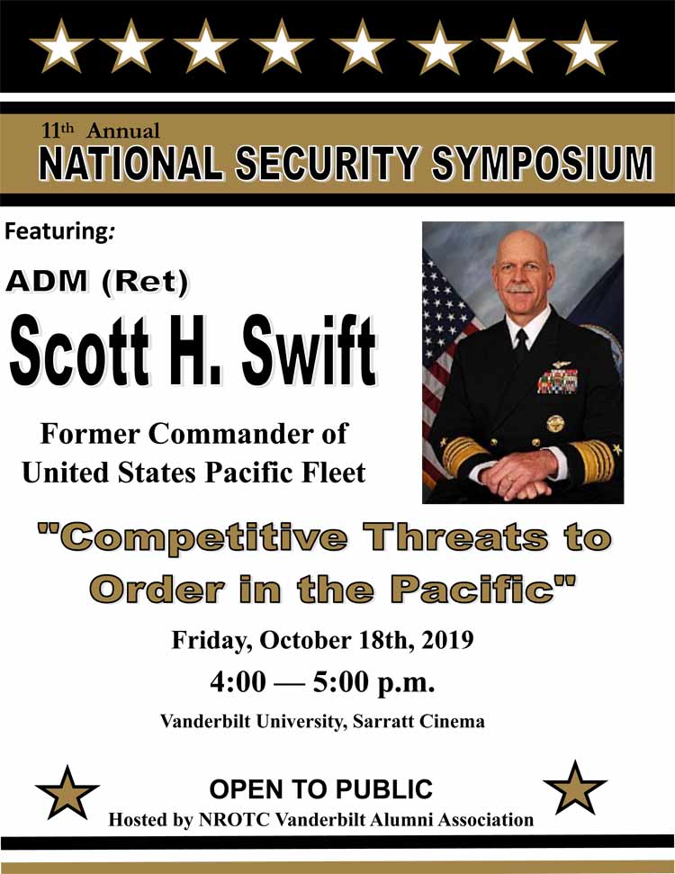 11th annual National Security Symposium flyer