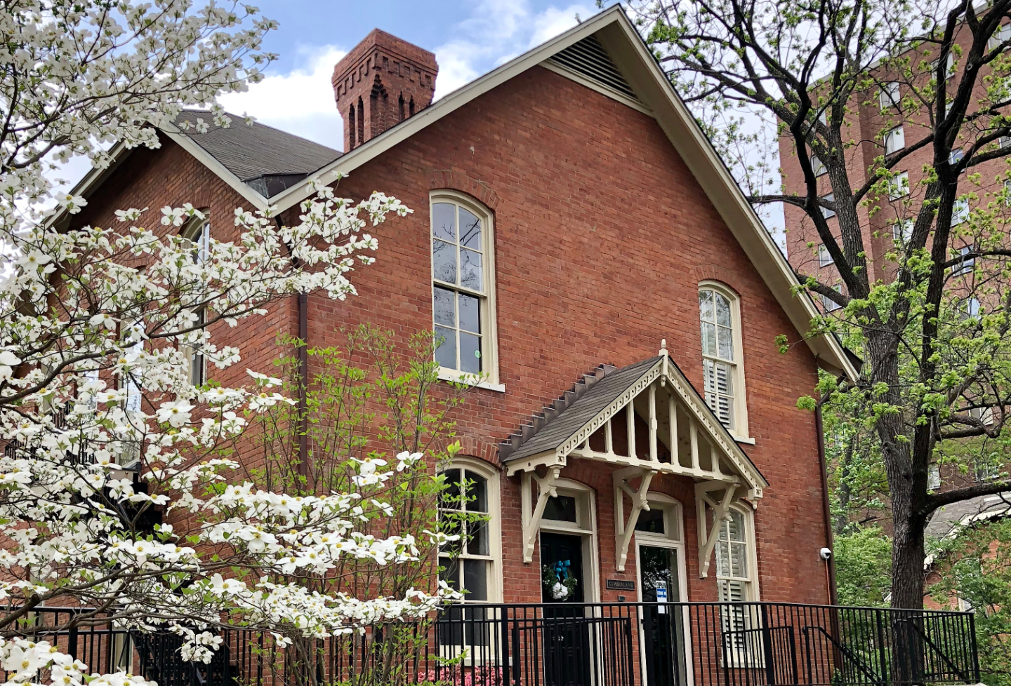 Project Safe Center House on West Side Row. 