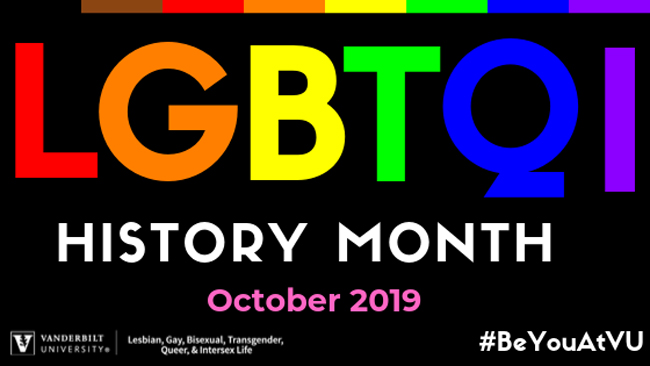 LGBTQI History Month October 2019