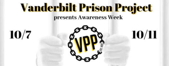 Vanderbilt Prison Project Awareness Week is Oct. 7-11