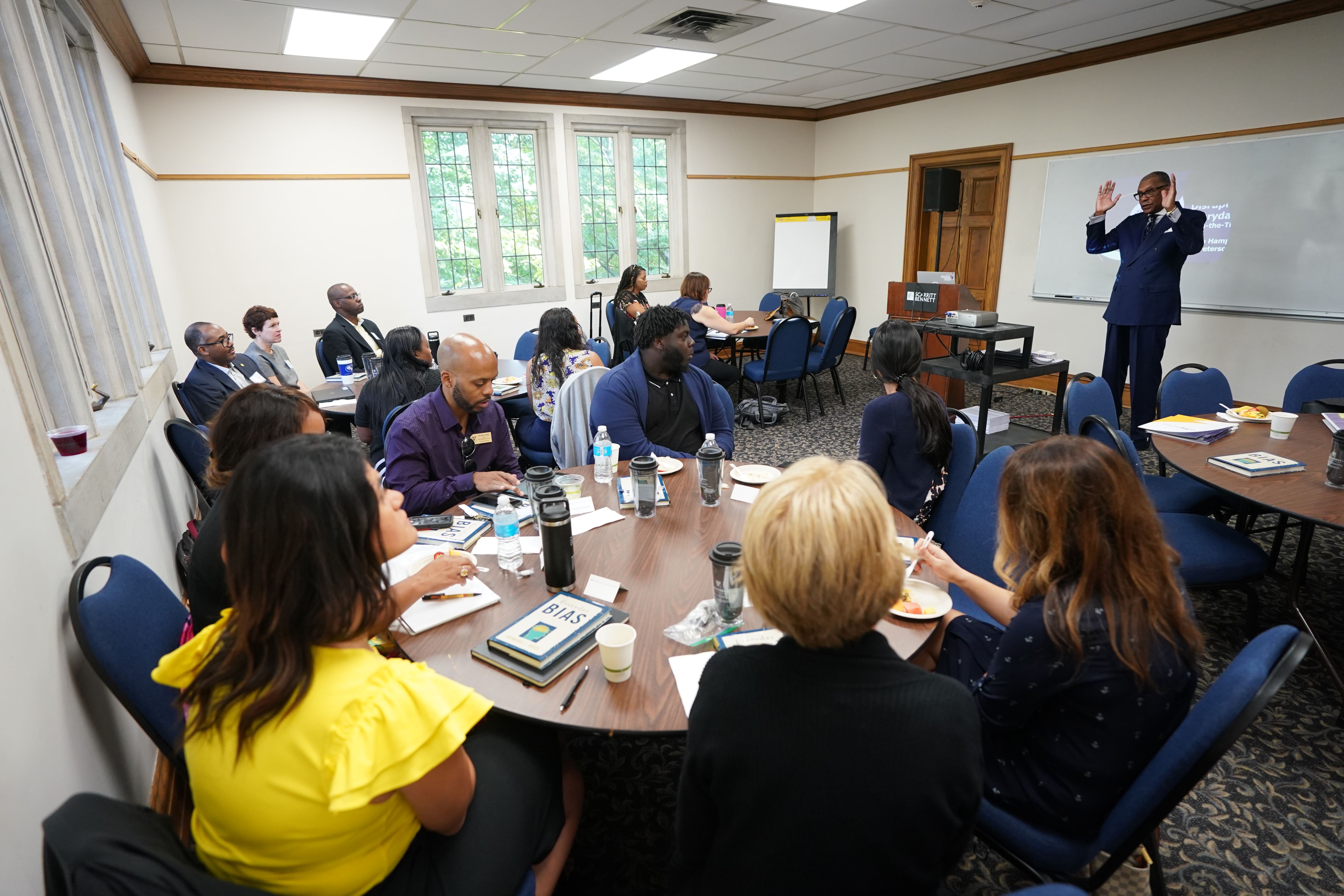 Participants at the unconscious bias train-the-trainer workshop (John Russell/Vanderbilt University)