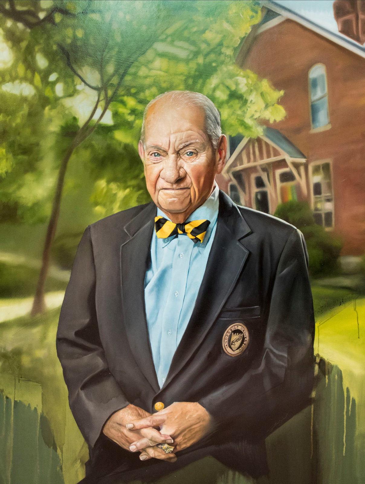 Vanderbilt Trailblazer portrait of K.C. Potter (painted by Jared Small)