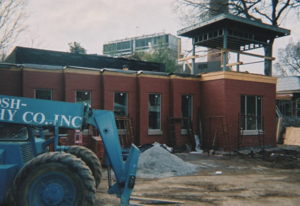 Renovation and expansion of the Black Cultural Center in the early 2000s (Lost in the Ivy Archive)