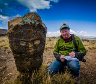 Andean monoliths (courtesy of Professor Andy Roddick)