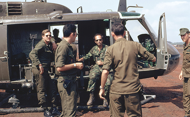 Image from Vietnam War documentary by journalist Morton Dean