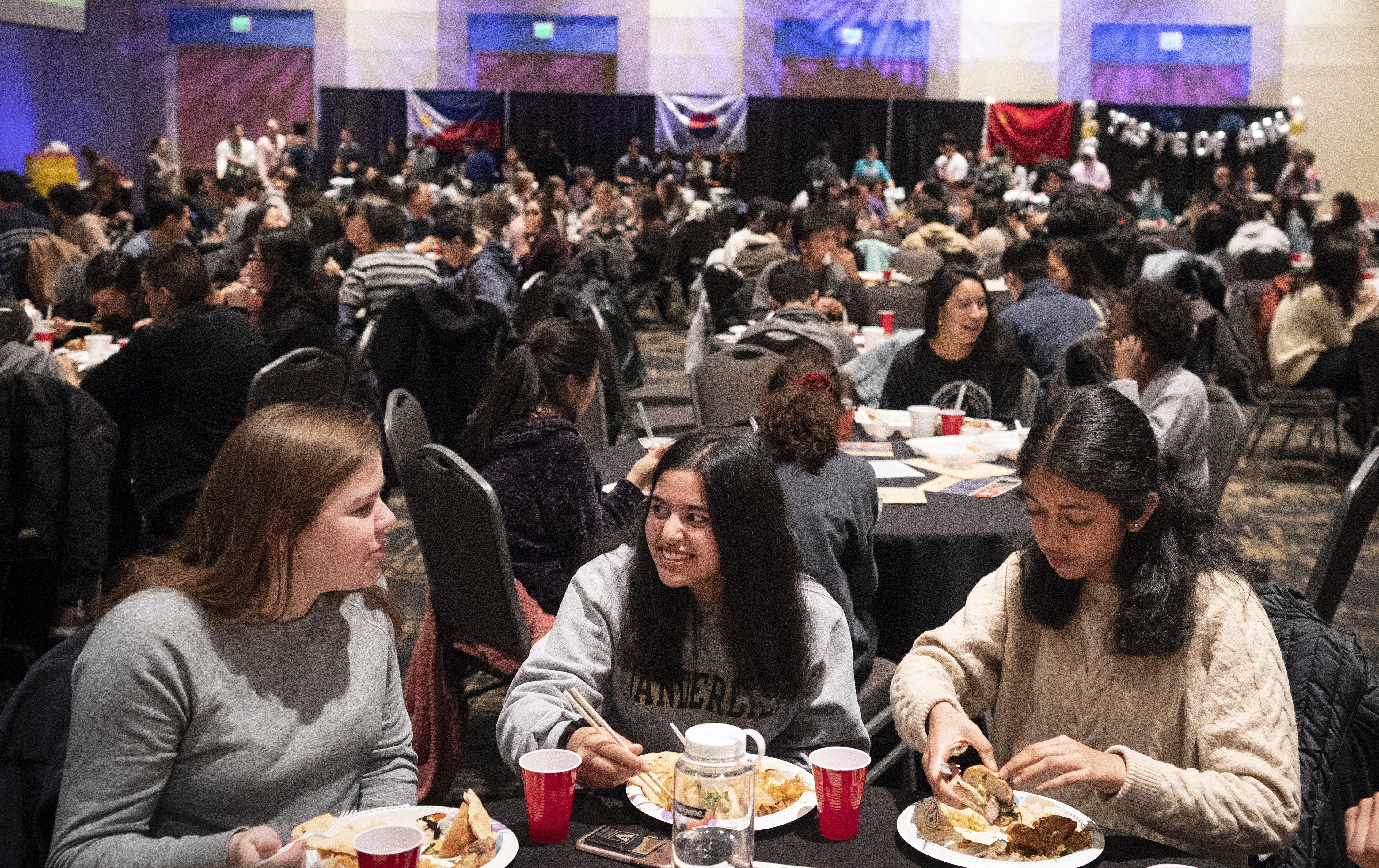 Taste of Asia 2019 in the Student Life Center Ballroom. (Joe Howell/Vanderbilt University)