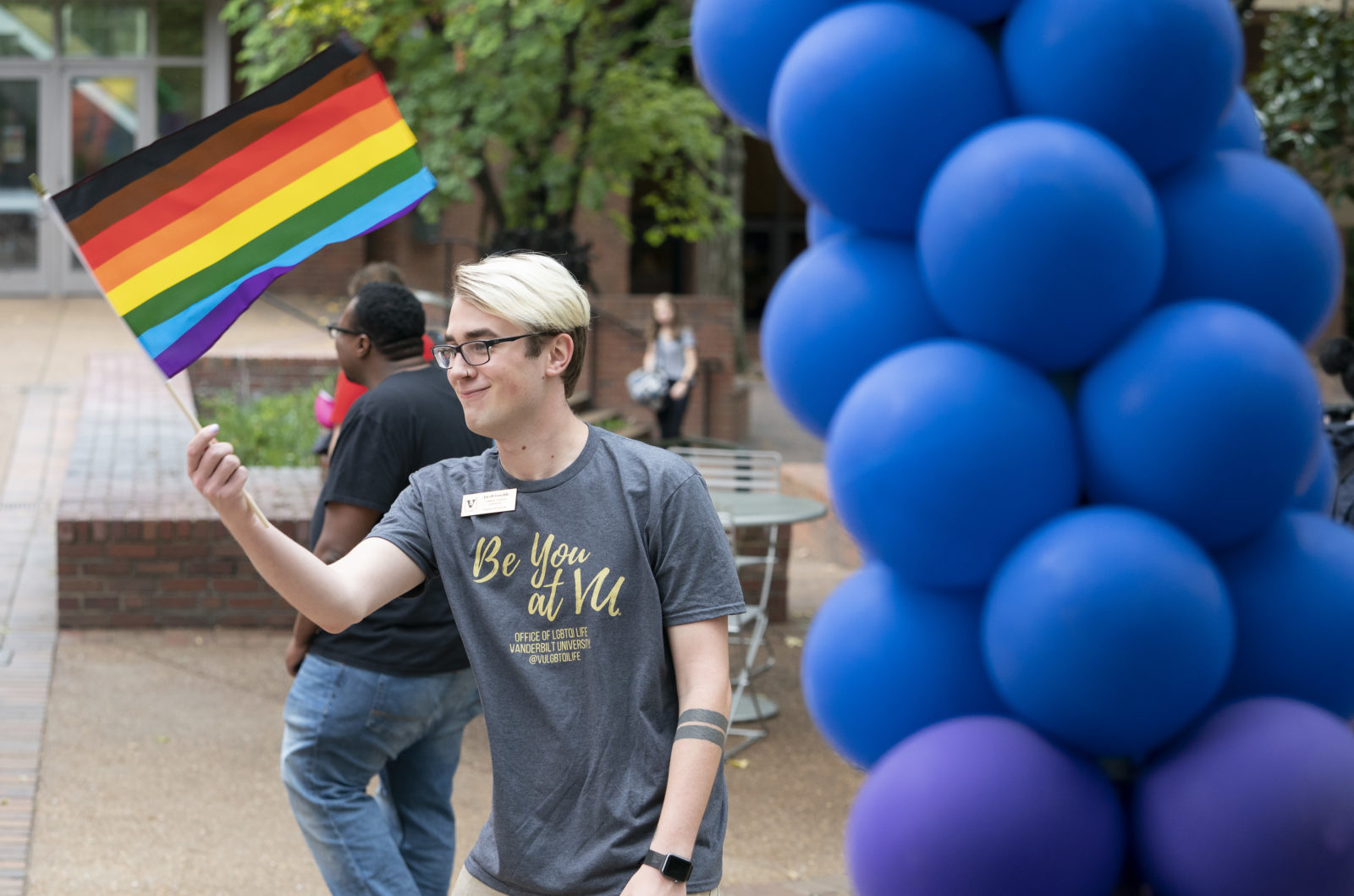 National Coming Out Day at Fleming Yard and Rand Patio on Oct. 11 (Joe Howell/Vanderbilt University)