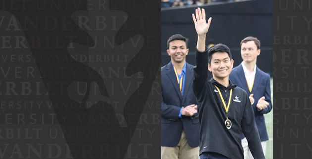 Troy Jiang, Vanderbilt's 2019 Outstanding Senior