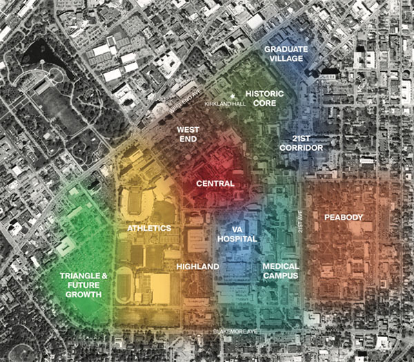 Campus Neighborhoods Map 