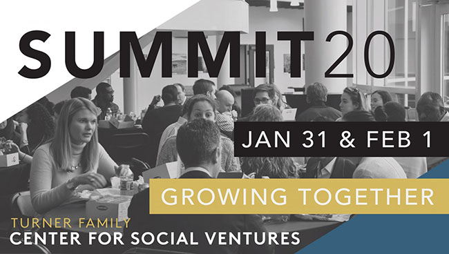 Turner Family Center Social Venture Summit 2020