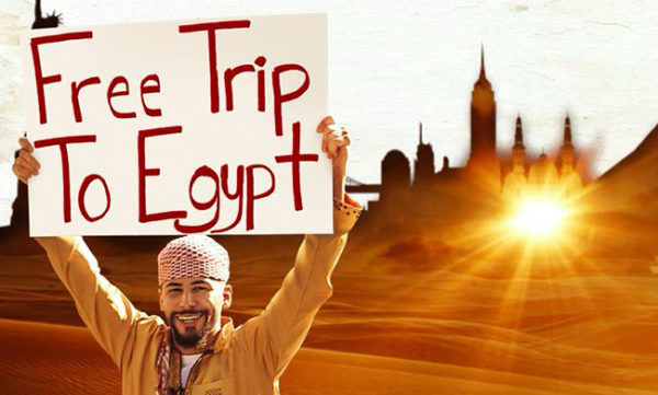 A free screening of "Free Trip to Egypt" is scheduled for Jan. 26.