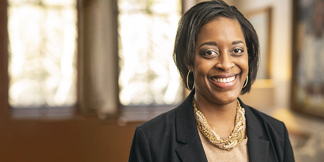 Candice Storey Lee, interim vice chancellor for athletics and university affairs and interim athletic director (Daniel Dubois/Vanderbilt)