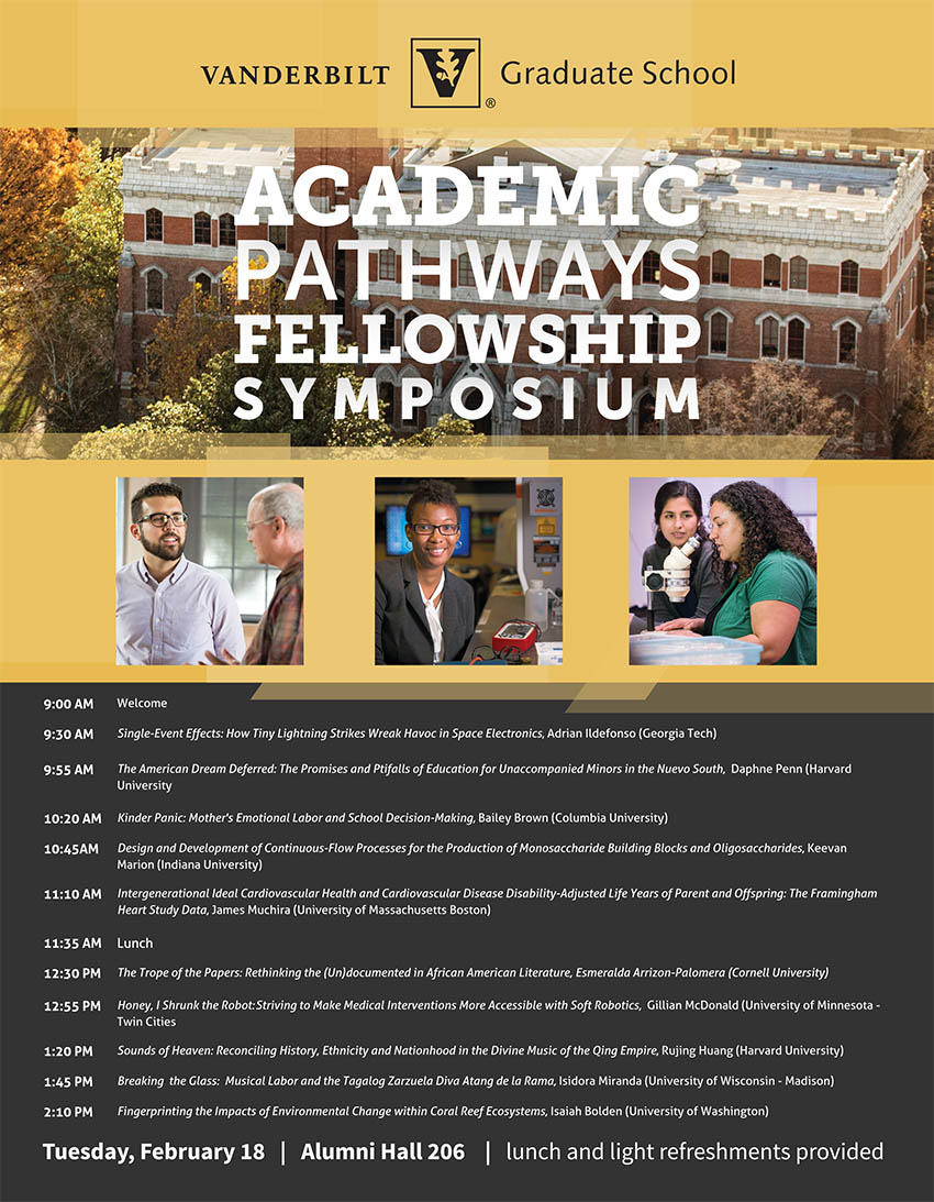 Academic Pathways Fellowship Symposium