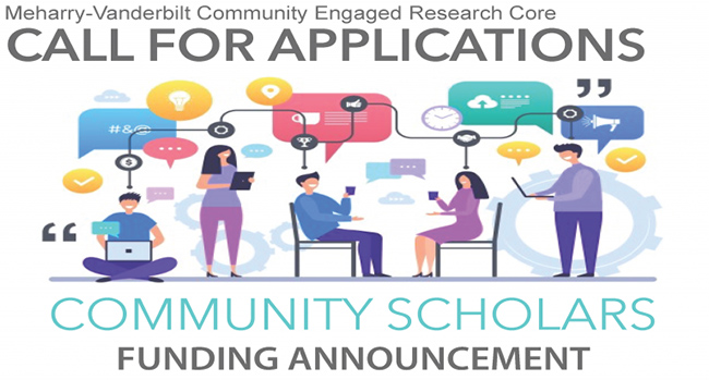 Meharry-Vanderbilt Community Engaged Research Core Community Scholars Award