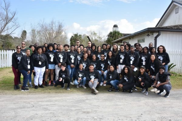 Students on the Black History Immersion Excursion. "Perhaps the most impactful destination on the excursion was the visit to the Whitney Plantation," said Noble. (Rosevelt Noble/Vanderbilt)