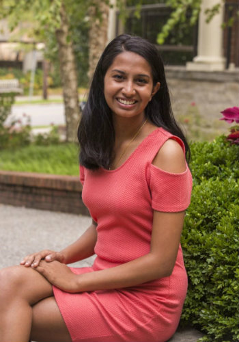 environmental photo of Goldwater Scholarship recipient Abinaya Ramakrishnan