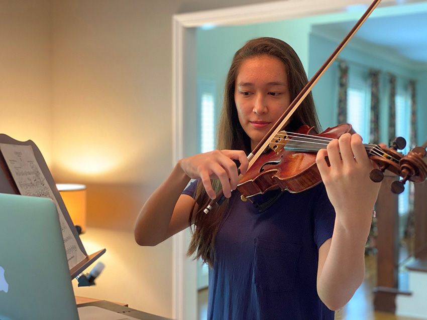 Blair Academy is offering private lessons online in piano, orchestral and folk instruments, Suzuki violin and cello, and beginning and partner piano. (Vanderbilt University)