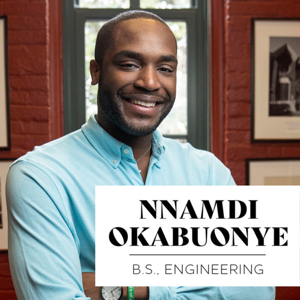 Nnamdi Okabuonye, BS'20, Engineering