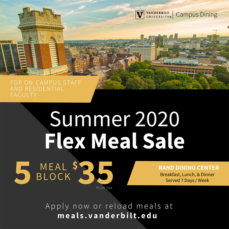 Summer 2020 Flex Meal Sale