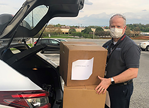 Britt Autry, vice president of DENSO, is spearheading an effort to donate personal protective equipment (PPE) to Tennessee hospitals in need. DENSO is a large auto parts manufacturer in Tennessee but is now making large quantities of face shields.