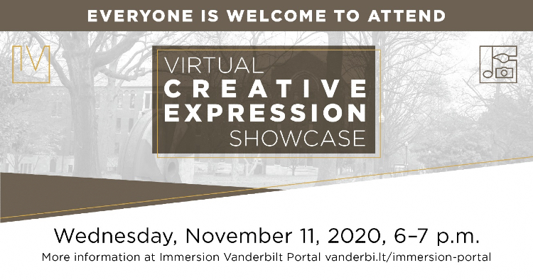 Virtual Creative Expression Showcase Nov. 11