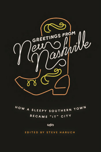 book jacket for 'Greetings from New Nashville'