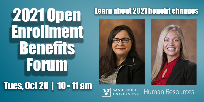 2021 Open Enrollment Benefits Forum