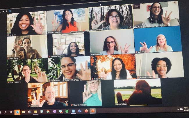 Vanderbilt workshop about unconscious bias on Zoom 