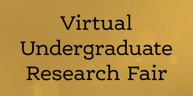 Virtual Undergraduate Research Fair