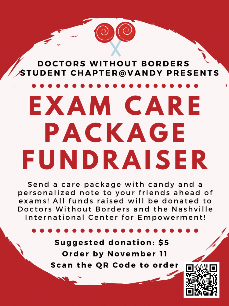 Doctors Without Borders Exam Care Package Fundraiser