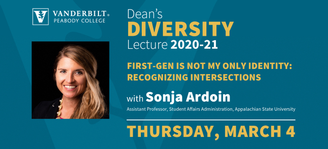 Peabody Dean's Diversity Lecture: Sonja Ardoin