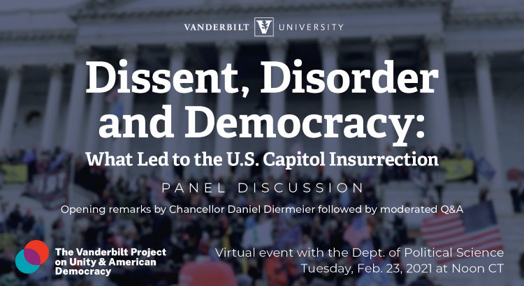 What led to the U.S. Capitol insurrection: Vanderbilt political scientists examine social, psychological, legal foundations of Jan. 6 riot